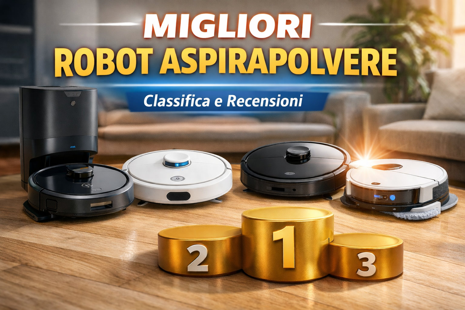 Migliori robot aspirapolvere 2026: classifica aggiornata (pro/contro e quale scegliere)